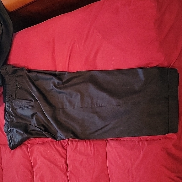 Giorgio Armani Black Label blue pinstripe suit - Picture 4 of 4